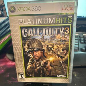 Xbox 360 - Call of Duty 3 Platinum Hits - Complete CIB